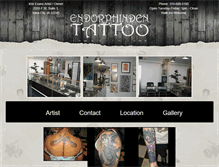 Tablet Screenshot of endorphindentattoo.com